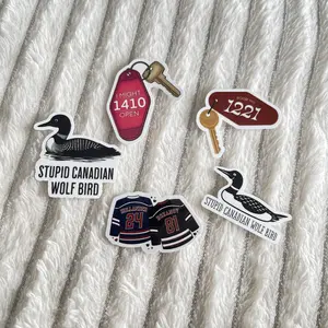 Heated Rivalry Hollander and Rozanov Sticker, Hockey Romance Bundle Stickers, LGBTQ+ Gift Perfect For Laptop, Phone, Notebook