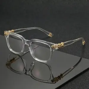 2026 Trendy Blue Light Glasses for Men & Women – Chic Square Frame Eyewear for Gaming, Study, Office & Daily Outfit