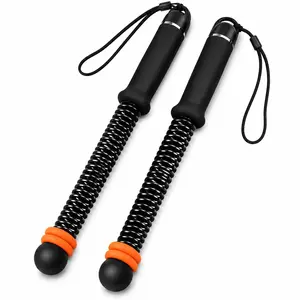 Norvexa Weighted Cordless Ropeless Battle Ropes – Portable Home Gym Workout Rope for HIIT Training, Upper Body Strength & Core Endurance (Men & Women)