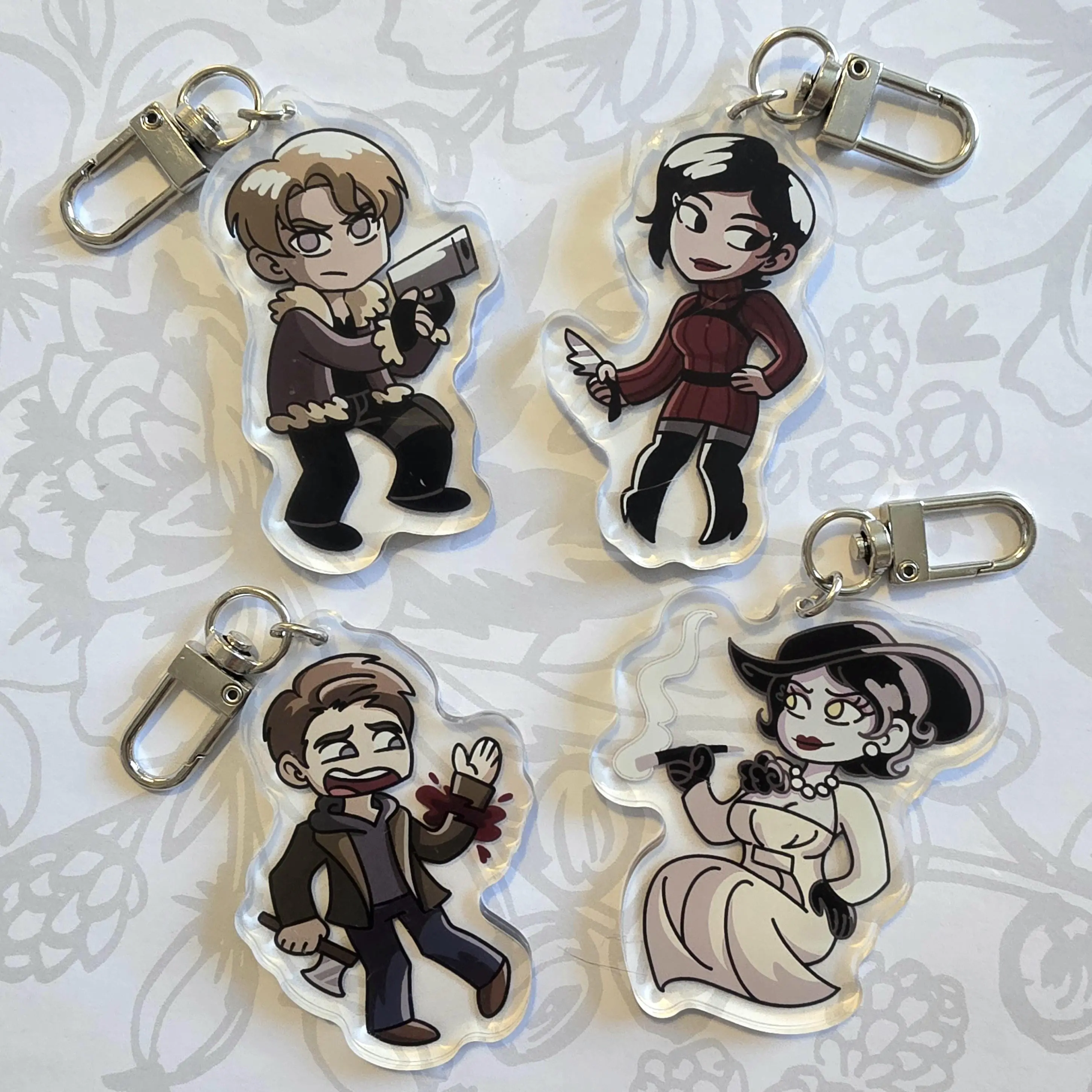 Resident Evil Keychains