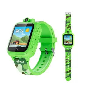 Contixo Kids Smart Watch, Camera, HD Touch Screen, 16 Educational Games, Music, Video & Audio, Ages 3-12, Boys & Girls Smartwatch Toys-Green