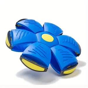 Stretchy Football Parent-Child Interactive Toy, Magic Flying Disc Ball, Foot-Stomped Deformation Ball, Outdoor Sports Bounce Ball Toy, Football Balls