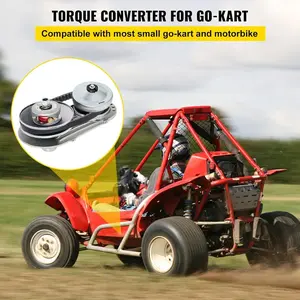 VEVOR Torque Converter, 30 Series 212 Predator Torque Converter kit Go Kart, Mini Bike Comet Clutch Set, 3/4 Inch 10T #40 or 41 Chain Predator Driver Pulley Replacement Comet TAV2VEVOR Super Brand Day