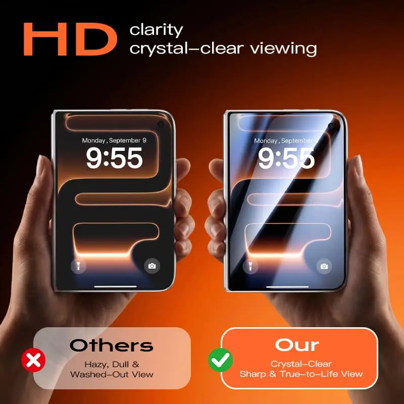 ChubbyShield DuoGuard – Screen Protector with Dust-Free Auto-Alignment for iPhone Duo
