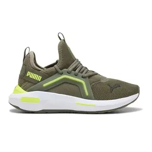 PUMA Mens Softride Enzo 5 Running Sneakers Shoes - Green