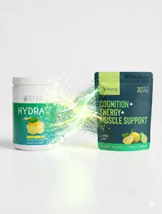 Neuma powered by Cogni6 | Brain & Focus Drink Mix for Energy, Mood & Cognitive Support | Lemon Lime | No Sugar | Made in USA