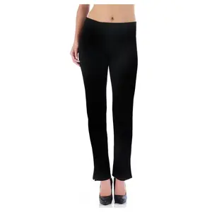 InstantFigure Straight Leg Pant W/Slit 16801M