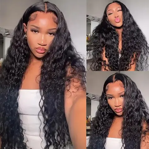 [Fall & Winter Super Sale] Wiggins Hair Glueless Loose Deep Wave Wig Side Part & Middle Part 6*8 Lace Closure Wigs Human Hair And 13x4 Lace Front Wigs Pre Plucked #Sohochic