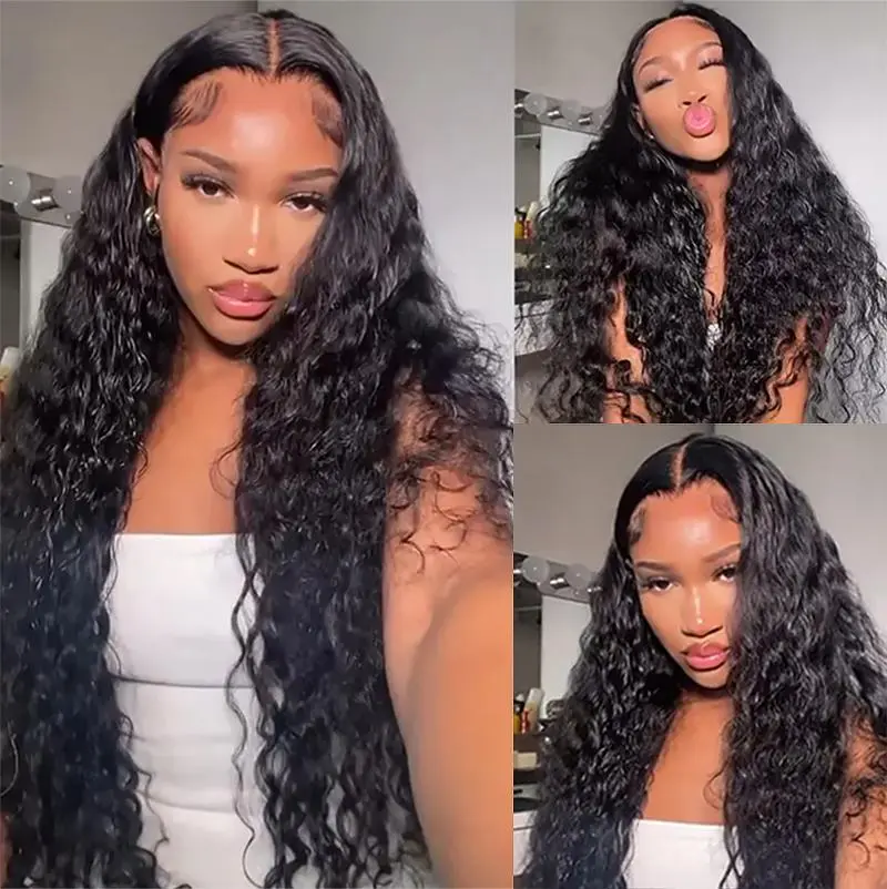 [Fall Sale] Wiggins Hair Glueless Loose Deep Wave Wig Side Part & Middle Part 6*8 Lace Closure Wigs Human Hair And 13x4 Lace Front Wigs Pre Plucked #tiktokshopbacktoschool #sohochic