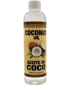 Plantimex Coconut Oil (Aceite de Coco) 120g - Hydrating & Luxurious - Moisturizing Body Oil - Unisex - Made in Mexico - Alcohol Free