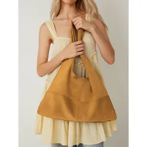 Cider [7 colors, size One Size-One Size] Solid Faux Leather Large Capacity Tote Shopper Bag