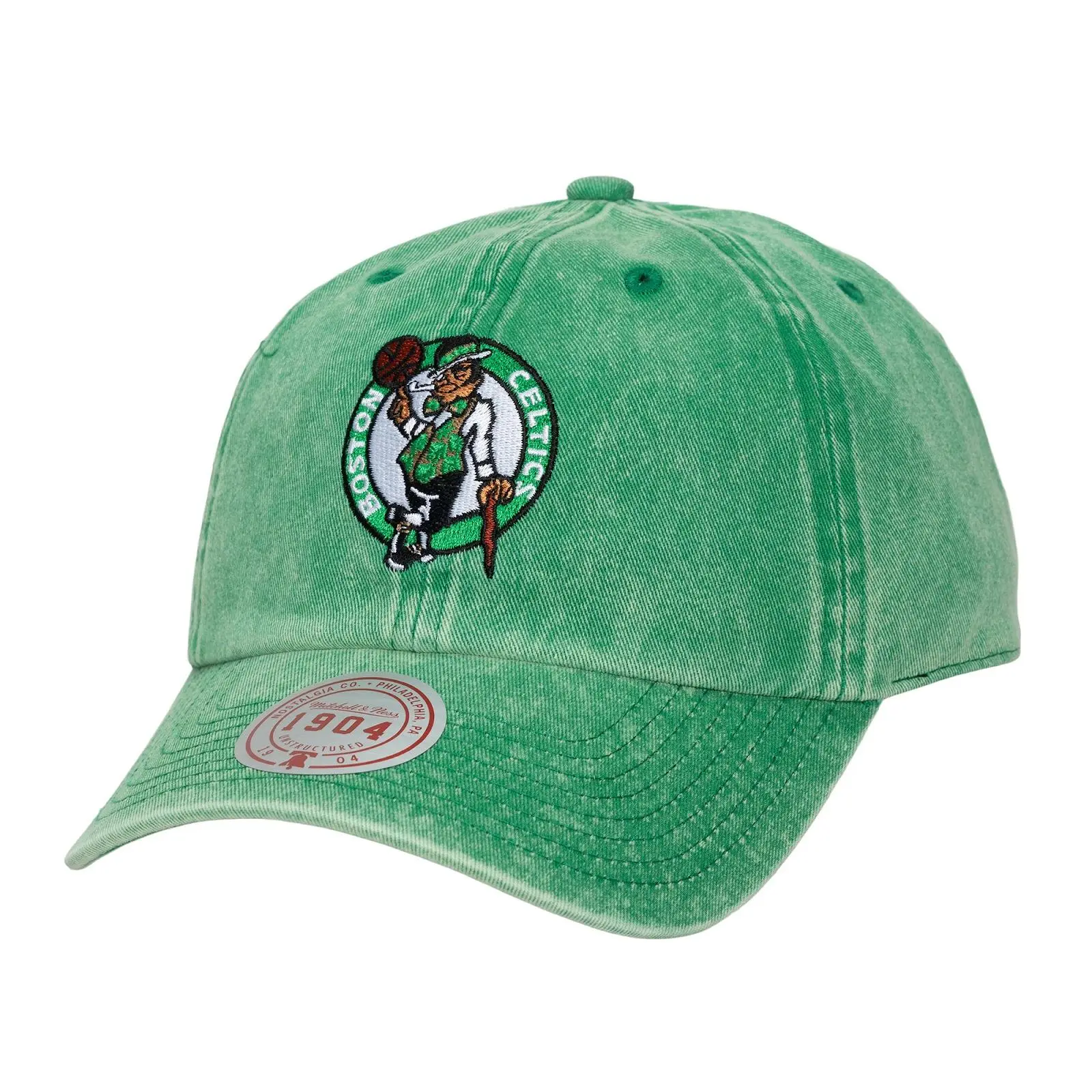 Boston Celtics Kelly Green Legendary Strapback Adjustable Hat NBA Throwback Cap Fan Gear Mitchell & Ness