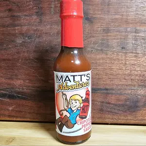 Matt's Adventures Hot Sauce Chipotle Clean Ingredients