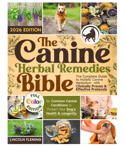 The Canine Herbal Remedies Bible: The Complete Guide to Holistic Canine Herbalism with Clinically Proven & Effective Protocols for Common Canine Conditions to Protect Your Dog’s Health & Longevity