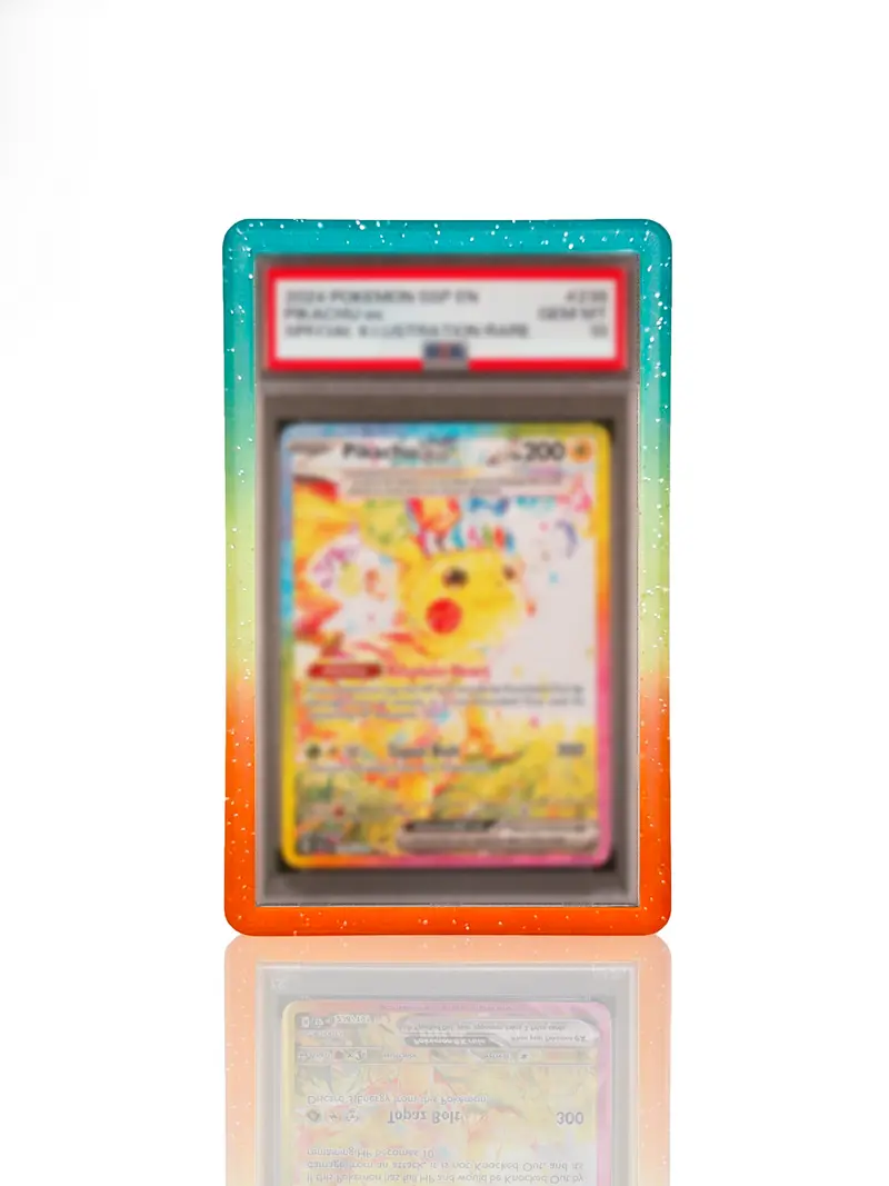 PSA Guard for Graded Cards - 1 Guard Only, Easy to Put on & Take Off, Premium Quality, PSA Only, *SLAB IN PICTURES NOT INCLUDED* - TikTok Shop PSA Guard for Graded Cards - 1 Guard Only, Easy to Put on & Take Off, Premium Quality, PSA Only, *SLAB IN PICTURES NOT INCLUDED* - TikTok Shop