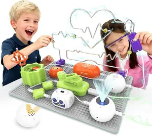 Science Kits for Kids | STEM Toys for Kid, Electronics Exploration Kit, Over 300 Projects, 16 Circuit Parts, STEM Toy Educational Gifts for Kid Boys Girls Ages 3 4 5 6 7 8 9 10 11 12
