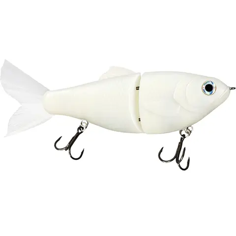 Glass minnow bass lure, Glide Bait Artificial Fishing Lure Slow Sinking Fishing Lure for Big Bass, Musky, Striped Bass & More 6.46inch/2.15oz Artificial Lures