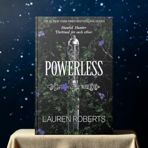 Powerless by Lauren Roberts (Hardcover Book) | A Scifi/Fantasy Novel | A Book Lover Pick | Hard Cover