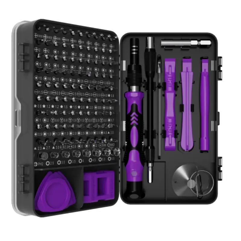 117 in 1 Precision Screwdriver Set, Magnetic Screwdriver Tools, Magnetic Repair Tool Kit with Case, for Computer, iPhone, PC, Laptop, Ps4, Game Console, Watch, Glasses