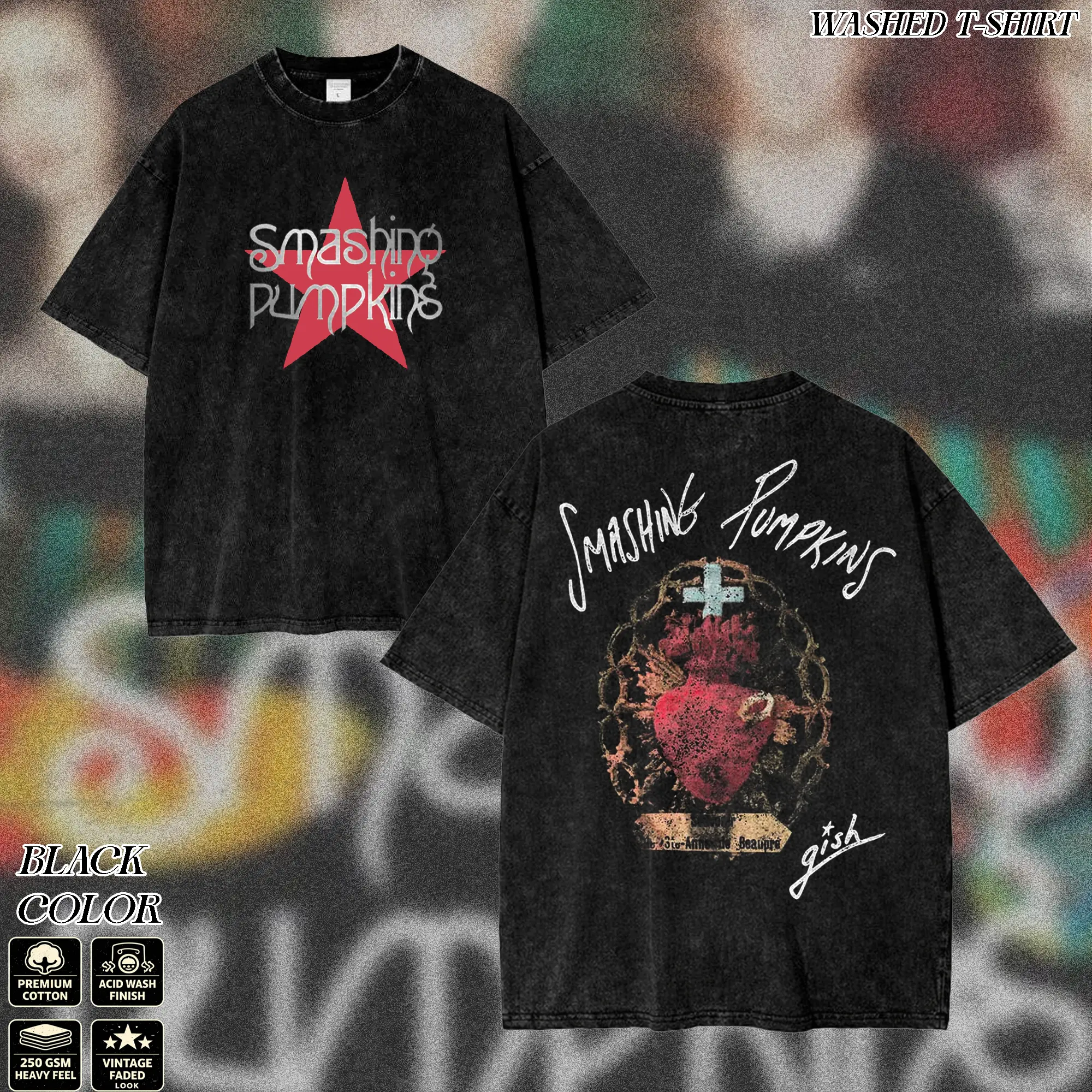 Washed T-Shirt V8