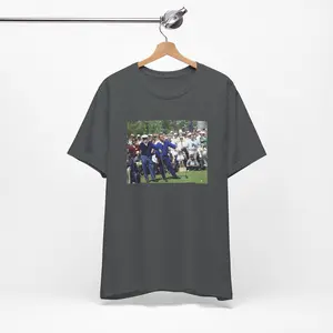 Bella+Canvas Old School T, Unisex Jersey Short Sleeve Tee with Tapered Shoulders and Retail Fit, Classic Cotton Fabric, Lightweight and Breathable (4.2 oz/yd² (142 g/m²)), Ash and Heather Prism Colors Made with 99% Airlume Combed and Ring-Spun Cotton