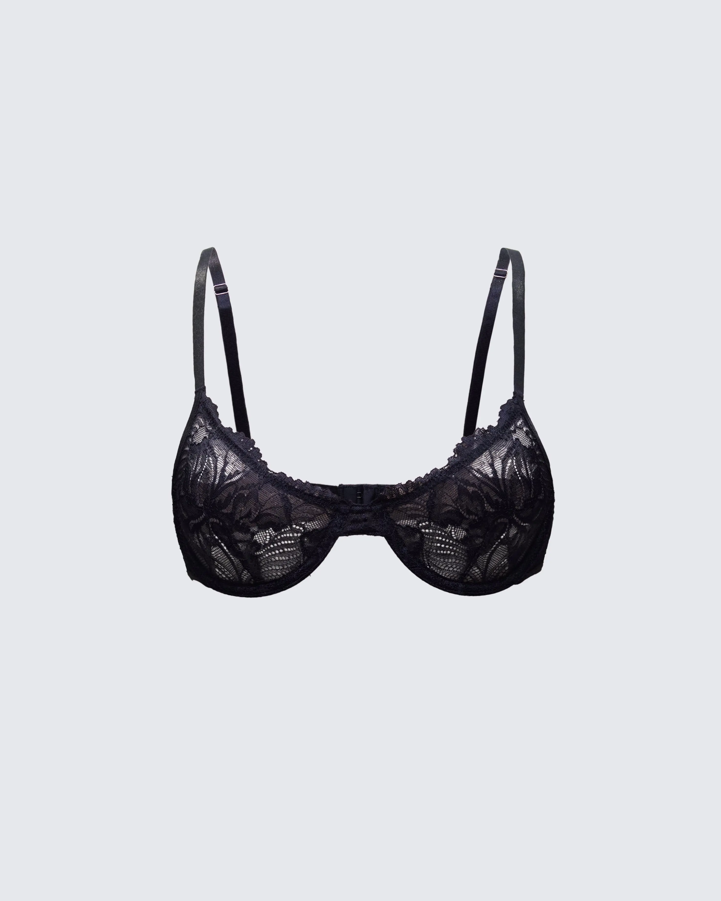 Clove Black Lace Bra Top
