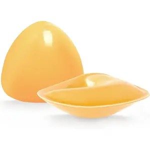 Niidor Bra Inserts - Double-Sided Sticky Push-Up Pads - Reusable Silicone Stick-On Bra - for Bikini & Swimsuit