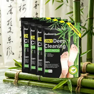 Foot Detox Patches, 40-count pack, natural deep-cleansing detox foot patches, detox, foot exfoliating mask, natural ginger powder