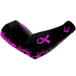 Pink Splattered Breast Cancer Arm Sleeve Pink Splattered Breast Cancer Arm Sleeve