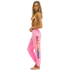 AVIATOR NATION MILL VALLEY SWEATPANTS - NEON PINK