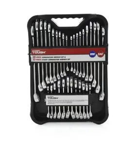 Hyper Tough 32-Piece Combination Wrench Tool Set, Hand Tools