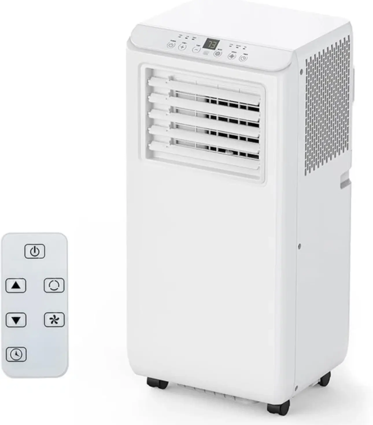 8000 BTU Portable Air Conditioner 3-in-1 Air Cooler w/Dehumidifier & Fan Mode