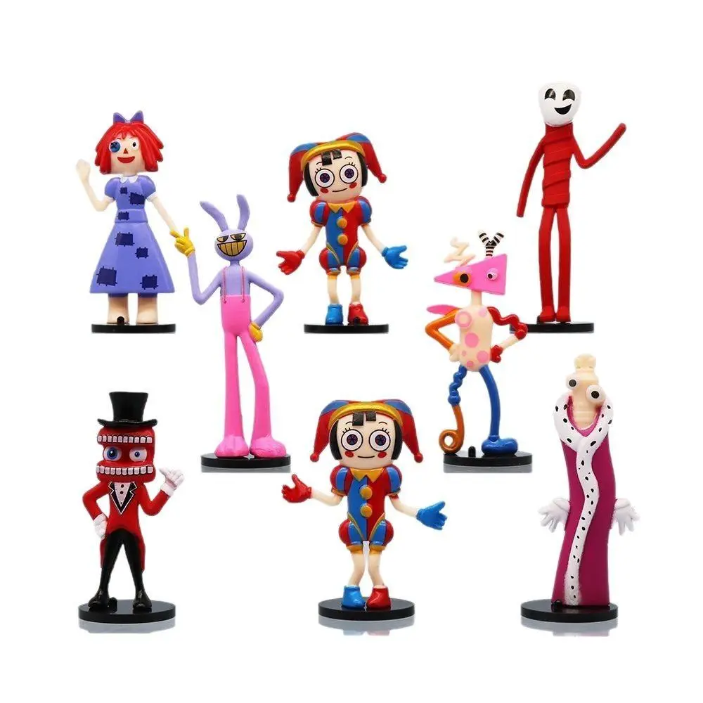 The Amazing Digital Circus Cute Rabbit Clown Collectible Figure Toy, Collectible Figure Decor, Figurines for Collectors