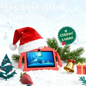 7 Inch Android Tablet with Shockproof Case, WiFi Parental Control, Educational Tablet for Kids, Student Tablets, Learning Assistant, Touchscreen Tablet