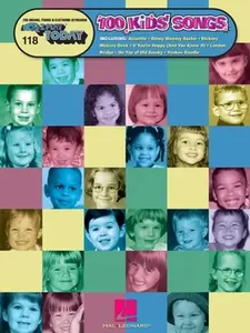 USED Book - One Hundred Kids' Songs: E-Z Play Today Volume 118 by DIVERS AUTEURS (Paperback) - english