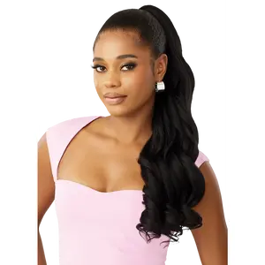 Outre Premium Synthetic Pretty Quick Ponytail Neesha Glam Curl 24 " PQDPNGC24
