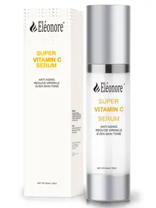 Eleonore Super c Serum with Peptides, Hyaluronic Acid, and Antioxidants - Advanced Anti-Aging Skincare for Women Over 50, Diminishes Fine Lines, Brightens Skin Tone, Firms and Plumps 1.76 fl oz/50 ml