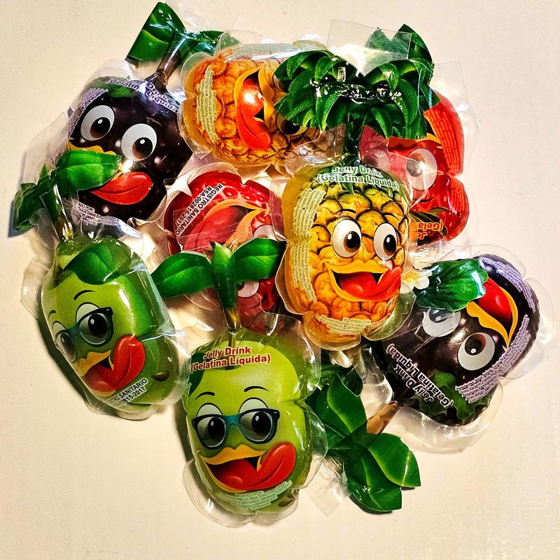 Crazy Fruits Squeezable Jellies 8cnt