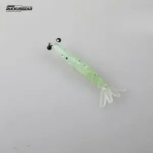 4cm 0.4g Multi-Segment Soft Shrimp Lure - Root Fishing Finesse Bait