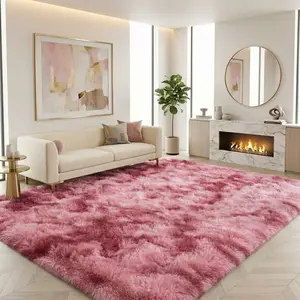 Super Soft Thick-Pile Non-Slip Rug for Living Room - Bedroom Dorm Kitchen Indoor Floor Mat, Aesthetic Home Decor, Family Gathering & Birthday Party Essential, Rugs For Living Room, Living Room Rugs