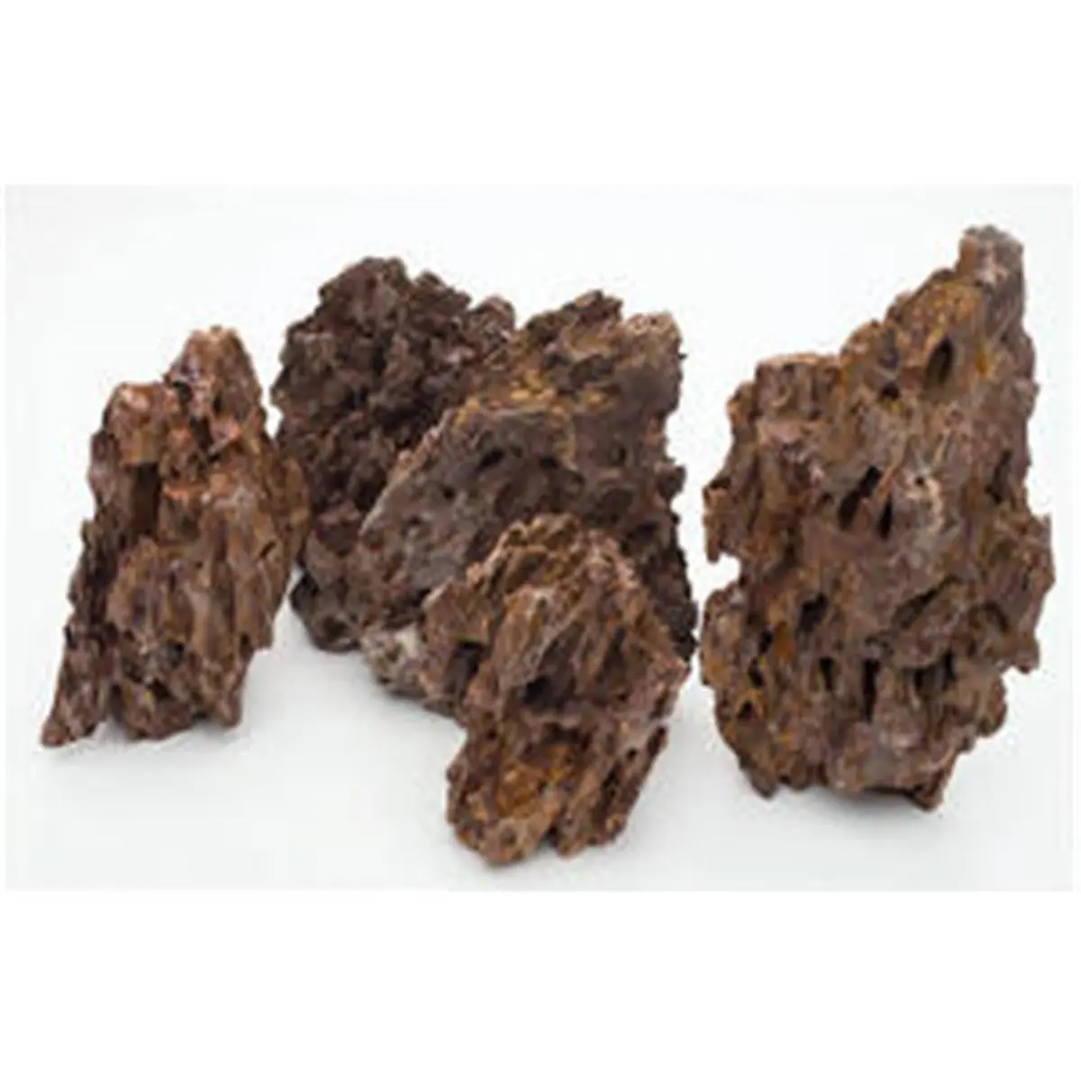 CaribSea 084222 Dragon Stone Freshwater Rock, 25 lbs Bulk Pack, High Porosity, Natural Shapes, Safe, Supports pH