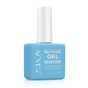 ALIVER  nail polish remover rave ,Easily & Quickly Remove Gel Nail Polish, Quick Gel Nail Polish Remover,No Need for Foil, Soaking or Wrapping