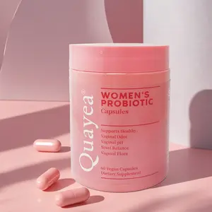 Quayea Women's Probiotics - 60 Count (Pack of 1) - Probiotics for Women pH Balance with Prebiotics & Lactobacillus Probiotic Blend  Healthy vitamins Supplement