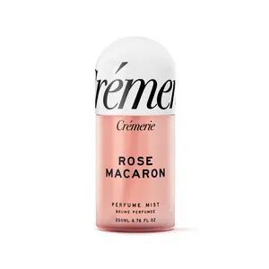 Crémerie Rose Macaron Perfume Mist | Floral Gourmand Rose Vanilla Body Fragrance Spray