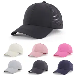 Men's Quick Dry Sport Baseball Cap - Athletic Fitted Mesh Adjustable Trucker Hat for Running, Outdoor Activities, Hiking, Fishing, and Everyday Wear