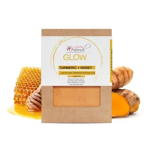 Turmeric Aloe Soap Bar with Manuka Honey | Natural Cleanser for Dark Spots, Hyperpigmentation & Glowing Ski