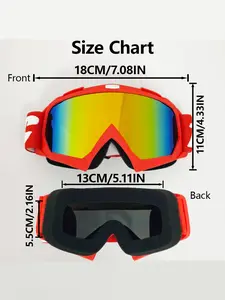Super discounted ski goggles, available in multiple colors, TPU material, comfortable and adjustable, designed for both men and women, all season sports equipment, hiking and off-road goggles, mountain bike goggles, running goggles, hiking goggles