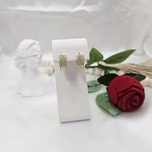 Valdiviajewery #1495 14k Gold Plated Earring High Quality