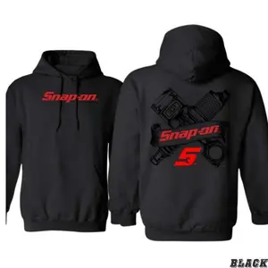 Snap-On Engine Parts Graphic Hoodie, Durable Unisex Pullover for Mechanics, Everyday Casual Wear, Stylish Relaxed Fit, Classic Snap-On Logo Design