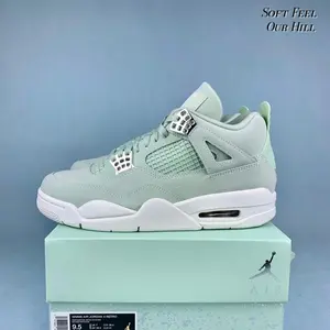 Seafoam Sail low-top basketball shoes, wave foam fashionable classic sports shoes, outdoor running shoes, comfortable basketball shoes